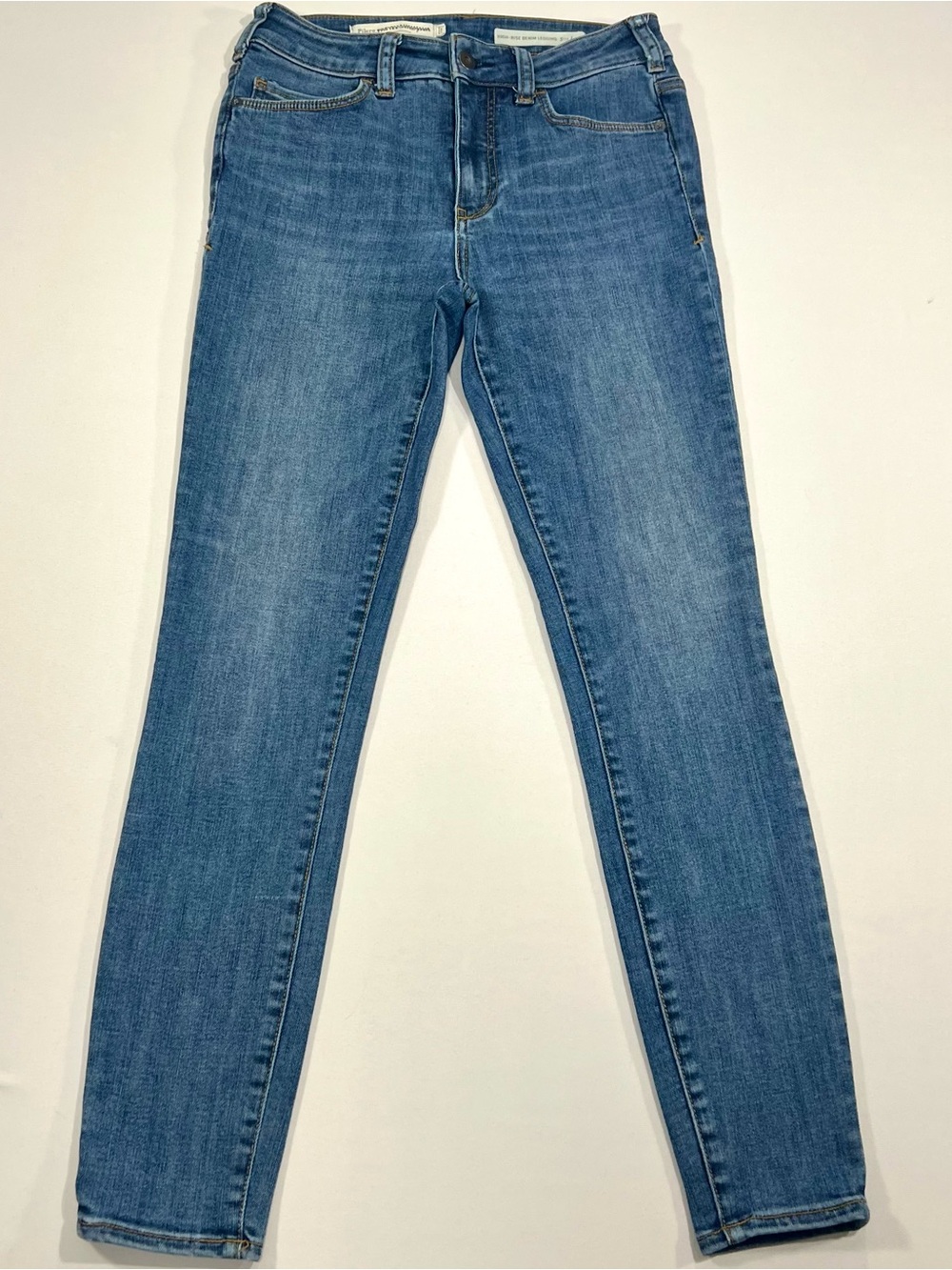Pilcro and the Letterpress High-Rise Denim Legging Jeans Womens 28 Skinny